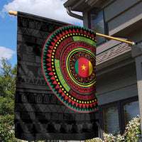 Cameroon Garden Flag African Tribal Pattern