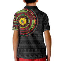 Cameroon Kid Polo Shirt African Tribal Pattern