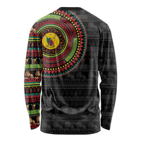 Cameroon Long Sleeve Shirt African Tribal Pattern
