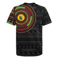 Cameroon Rugby Jersey African Tribal Pattern