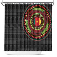 Cameroon Shower Curtain African Tribal Pattern