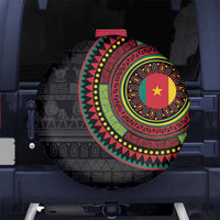 Cameroon Spare Tire Cover African Tribal Pattern