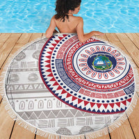 Liberia Beach Blanket African Tribal Pattern