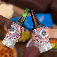 Liberia 4 in 1 Can Cooler Tumbler African Tribal Pattern