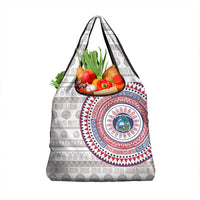 Liberia Grocery Bag African Tribal Pattern