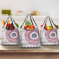 Liberia Grocery Bag African Tribal Pattern