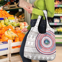Liberia Grocery Bag African Tribal Pattern