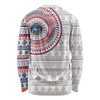 Liberia Long Sleeve Shirt African Tribal Pattern