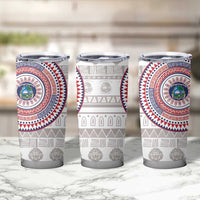 Liberia Tumbler Cup African Tribal Pattern