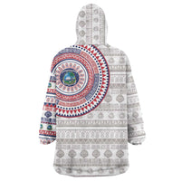 Liberia Wearable Blanket Hoodie African Tribal Pattern
