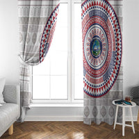 Liberia Window Curtain African Tribal Pattern