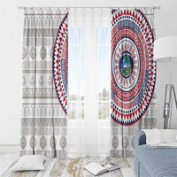 Liberia Window Curtain African Tribal Pattern