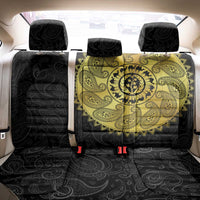 Eritrea Back Car Seat Cover African Tribal Mix Paisley Pattern