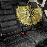 Eritrea Back Car Seat Cover African Tribal Mix Paisley Pattern