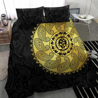Eritrea Bedding Set African Tribal Mix Paisley Pattern