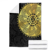 Eritrea Blanket African Tribal Mix Paisley Pattern