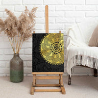 Eritrea Canvas Wall Art African Tribal Mix Paisley Pattern