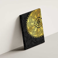 Eritrea Canvas Wall Art African Tribal Mix Paisley Pattern