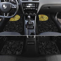 Eritrea Car Mats African Tribal Mix Paisley Pattern