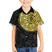 Eritrea Hawaiian Shirt African Tribal Mix Paisley Pattern