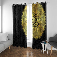 Eritrea Window Curtain African Tribal Mix Paisley Pattern