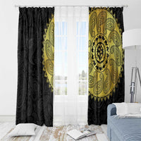 Eritrea Window Curtain African Tribal Mix Paisley Pattern