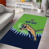 Kane County 2025 Baseball Custom Area Rug Cougar Fight Cougar Win