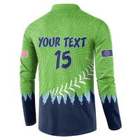 Kane County 2025 Baseball Custom Button Sweatshirt Cougar Fight Cougar Win