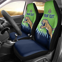 Kane County 2025 Baseball Custom Car Seat Cover Cougar Fight Cougar Win