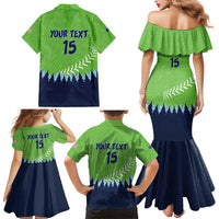 Kane County 2025 Baseball Custom Family Matching Mermaid Dress and Hawaiian Shirt Cougar Fight Cougar Win