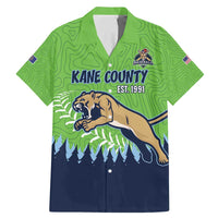 Kane County 2025 Baseball Custom Family Matching Mermaid Dress and Hawaiian Shirt Cougar Fight Cougar Win