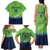 Kane County 2025 Baseball Custom Family Matching Tank Maxi Dress and Hawaiian Shirt Cougar Fight Cougar Win