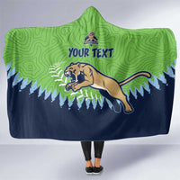 Kane County 2025 Baseball Custom Hooded Blanket Cougar Fight Cougar Win