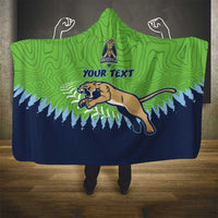 Kane County 2025 Baseball Custom Hooded Blanket Cougar Fight Cougar Win