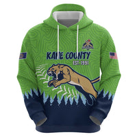 Kane County 2025 Baseball Custom Hoodie Cougar Fight Cougar Win