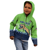 Kane County 2025 Baseball Custom Kid Hoodie Cougar Fight Cougar Win