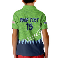 Kane County 2025 Baseball Custom Kid Polo Shirt Cougar Fight Cougar Win