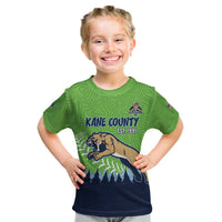 Kane County 2025 Baseball Custom Kid T Shirt Cougar Fight Cougar Win