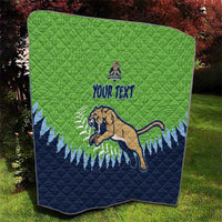 Kane County 2025 Baseball Custom Quilt Cougar Fight Cougar Win