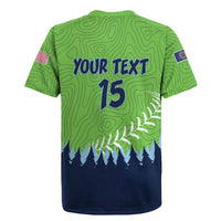 Kane County 2025 Baseball Custom Rugby Jersey Cougar Fight Cougar Win