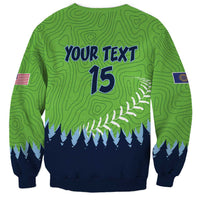 Kane County 2025 Baseball Custom Sweatshirt Cougar Fight Cougar Win