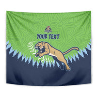 Kane County 2025 Baseball Custom Tapestry Cougar Fight Cougar Win