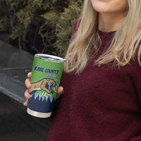 Kane County 2025 Baseball Custom Tumbler Cup Cougar Fight Cougar Win