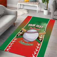 Las Tunas 2025 Baseball Custom Area Rug Palante Lenadores