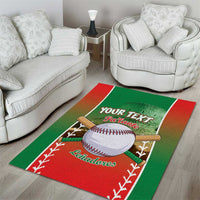 Las Tunas 2025 Baseball Custom Area Rug Palante Lenadores