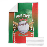 Las Tunas 2025 Baseball Custom Blanket Palante Lenadores