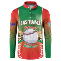 Las Tunas 2025 Baseball Custom Button Sweatshirt Palante Lenadores