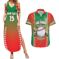 Las Tunas 2025 Baseball Custom Couples Matching Summer Maxi Dress and Hawaiian Shirt Palante Lenadores