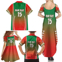 Las Tunas 2025 Baseball Custom Family Matching Summer Maxi Dress and Hawaiian Shirt Palante Lenadores