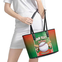 Las Tunas 2025 Baseball Custom Leather Tote Bag Palante Lenadores